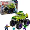 Image de LEGO Marvel Hulk dans un véhicule tout-terrain contre Thanos 76312