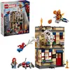 Image de LEGO Marvel, Super-héros Spider-Man, L'appartement de Peter Parker avec Mary Jane, Hobgoblin et Anti-Venom, kit de construction, 8 ans et plus, plastique, 394 pièces, 548 g