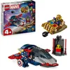 Image de | Marvel 76319 Captain America contre Thanos - Jouet Avion pour Enfants des 4 ans - Neuf