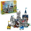 Image de Creator 3-en-1 31168 Le Château Médiéval des Chevaliers - Jeu de Construction 9 ans - Neuf