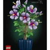 Image de Lego Botanicals 10372 Hibiscus, Plante Artificielle Avec 4 Fleurs Artificielles Et Vase Constructible, Maquettisme Diy, Cadeau Pour Adultes