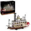 Image de LEGO Ideas 21356 Le Bateau a Vapeur du Mississippi - Set de Construction pour Adulte - Neuf