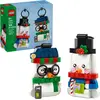 Image de LEGO 40812 - LEGO Iconic Les bonshommes de neige decoratifs
