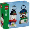 Image de LEGO 40812 Bonshommes de Neige Décoratifs 2 figurines à accrocher 168 pièces Blanc et multicolore - Neuf