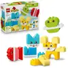 Image de Jeu de construction LEGO DUPLO My First 10477 3-en-1 24 pièces Animaux créatifs Noir/Multicolore - Neuf