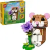 Image de LEGO Creator 3 en 1 Hamster adorable avec fleur 31376