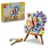 Image de LEGO Creator 3-en-1 31390 Tableau Art Floral 348 pièces 3 modèles Noir - Neuf