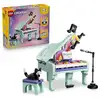 Image de LEGO Creator 3-in-1 31392 Décoration Musicale : Piano et Chat 485 pièces Noir et Multicolore - Neuf