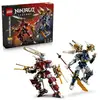Image de LEGO NINJAGO Legends 71870 Twin Titan Mechs avec Kai et Nya Noir - Neuf