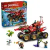 Image de LEGO NINJAGO 71869 Land Bounty 3-en-1 Véhicule avec 6 figurines 1214 pièces Camion Noir et Or - Neuf