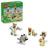 Image de LEGO Minecraft 21592 L'attaque du désert du poulet chevauché 428 pièces 6 figurines articulées Noir - Neuf