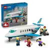 Image de LEGO City 60492 Avion de tourisme avec cabine ouverte et 4 minifigurines Noir et bleu - Neuf