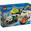Image de LEGO City 60505 Avion, camion d'assistance et aéroglisseur modulable - Neuf