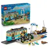 Image de LEGO City 60506 Tricycle Streetcar Plage Classique 693 pièces avec 5 minifigures Bleu et beige - Neuf