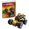 Image de LEGO NINJAGO Cole et sa voiture ninja, jeu de construction, 6 ans, plastique, 39 pièces, 46 g