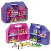Image de LEGO Friends 42697 Valise Maison de Poupée Créative 355 pièces 2 mini-poupées Liann et Nova Rose et violet - Neuf