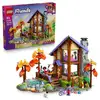 Image de LEGO Friends 42705 Cabane chaleureuse dans la forêt 1 229 pièces Avec mini-poupées et animaux Vert - Neuf
