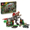 Image de LEGO Jurassic World 77982 Spinosaurus Escape avec dinosaure articulé et figurines Moto Noir - Neuf