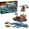 Image de Un Mosasaurus attaque un bateau