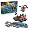 Image de Jeu de construction LEGO Jurassic World 77983 Attaque du bateau du Mosasaure Noir/Multicolore - Neuf