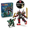 Image de Jeu de construction LEGO Sonic Shadow's Mech vs. G.U.N. Trooper 77120 374 pièces avec robot articulé Dark Rider Doom Wings et figurines Multicolore - Neuf