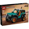 Image de Set de construction Technic LEGO Technic 42227 Jeep Wrangler Rubicon 723 pièces direction suspension moteur V6 visible Teal/Noir/Orange - Neuf
