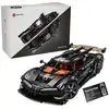 Image de LEGO Technic 42232 Koenigsegg Sadrair's Spear Megacar Noir et Gris Kit voiture adulte V8 Triplex boîte 9 rapports Mode fantôme - Neuf