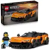 Image de Jeu de construction LEGO Speed Champions McLaren W1 77257 voiture de course orange avec aileron arrière réglable, 1 minifigurine, 287 pièces - Neuf