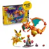 Image de LEGO Pokémon SMART Play 72167 Ultimate Battle Dracaufeu vs Voltali 751 pcs avec 2 SMART Briques, 1 SMART Chargeur et 4 SMART Tags Orange - Neuf