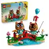 Image de Jeu de construction LEGO Animal Crossing 77059 Promenade avec Méli et Mélo 513 pièces Noir - Neuf