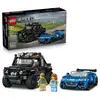 Image de Jeu de construction LEGO Speed Champions 77264 Jaguar Project 7 et Land Rover Defender noir/orange/bleu 740 pièces avec 2 minifigurines - Neuf