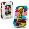 Image de LEGO Editions Emblème officiel de la Coupe du monde de la FIFA 2026 - Jouet - Maquette 3D avec trophée - Décoration à monter soi-même pour enfants - Cadeau pour les garçons, les filles à partir de 10 ans et les adultes fans de sport - 43032