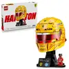 Image de LEGO Editions 43022 Scuderia Ferrari HP Casque Lewis Hamilton Modèle d'exposition 884 pièces Jaune - Neuf