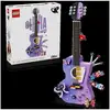 Image de Set de construction LEGO Editions Music 43031 Double guitare Olivia Rodrigo 1 228 pièces avec 2 mini-figurines et accessoires Violet - Neuf