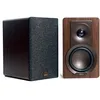 Image de DALI KUPID - Enceintes HiFi compactes passives premium pour étagère, design 2 voies avec un woofer de 4,5 pouces et un tweeter de 1 pouce, support mural inclus (paire) - Noyer foncé en occasion ou reconditionné