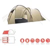 Image de GRAND CANYON ATLANTA 3/ petite tente familiale pour 3 personnes/ coupole stable/ construction en tunnel avec grand espace de vie à hauteur d'homme/ tente pour le camping/ les festivals et le plein air