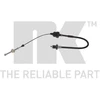 Image de NK 923632 Câble d'embrayage pour OPEL Corsa B à hayon (S93)
