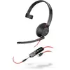 Image de Poly Blackwire 5210 Casque Avec fil Arceau Bureau/Centre d'appels USB Type-C Noir - Neuf