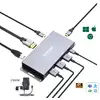 Image de Vivolink VLUSBCHUB2 hub & concentrateur USB 3.2 Gen 2 (3.1 Gen 2) Type-C 10000 Mbit/s Gris - Neuf