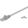 Image de Microconnect UTP Cat5E 1m Grey Câble réseau Gris (V-UTP501VALUEPACKAGE)