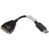 Image de Lenovo 43N9160 DVI-D DisplayPort Noir Adaptateur de câble vidéo (FRU43N9160)