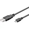 Image de Microconnect USBABMICRO1 - Câble USB (USB A, Micro-USB B, Schwarz)