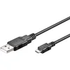 Image de Microconnect USBABMICRO1 câble USB USB 2.0 1 m USB A Micro-USB B Noir - Neuf