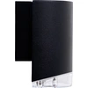 Image de Applique murale extérieure, Applique murale extérieure métal, Lampe extérieure, Applique murale LED, Lampe extérieure, Eclairage extérieur Ribe petit noir