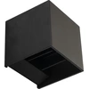 Image de Applique murale extérieure, Applique murale extérieure métal, Lampe extérieure, Applique murale LED, Lampe extérieure, Eclairage extérieur, Venus noir