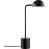 Image de Lampe de table, lampe de bureau, lampe de chevet, lampe de lecture LED, Marble noir marbre