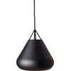 Image de Suspension LED, lampe à suspendre, suspension de plafond, suspension de table à manger, suspension de salon, design scandinave, Volta noir