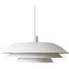 Image de Suspension LED, Lampe à suspendre, Suspension de plafond, Suspension de table à manger, Suspension de salon, Design scandinave, DL45 Blanc