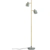 Image de Lampe sur pied lampe sur pied lampe de sol lampe de lecture éclairage intérieur Ocean gris laiton