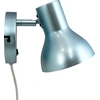Image de Applique murale Applique murale LED Lampe de lecture Applique de chevet Salon Métal Chambre à coucher BOB Bleu métallique